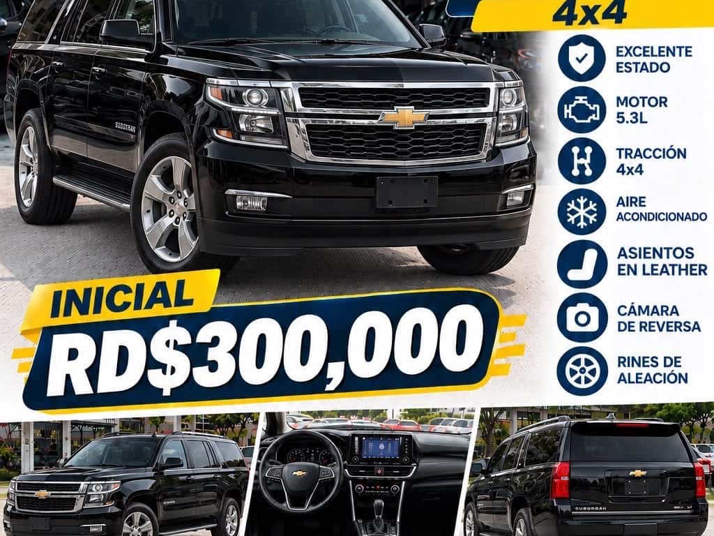 2018 Chevrolet Suburban LT usado en venta por Johely Motors