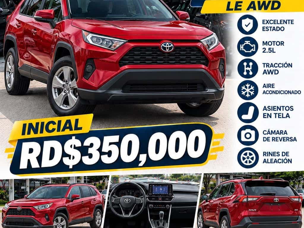 2021 Toyota RAV4 LE usado en venta por Johely Motors