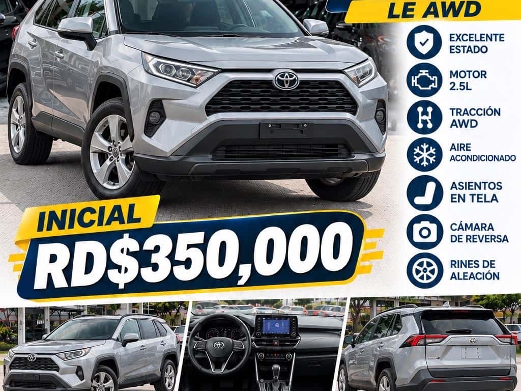 2020 Toyota RAV4 XLE usado en venta por Johely Motors