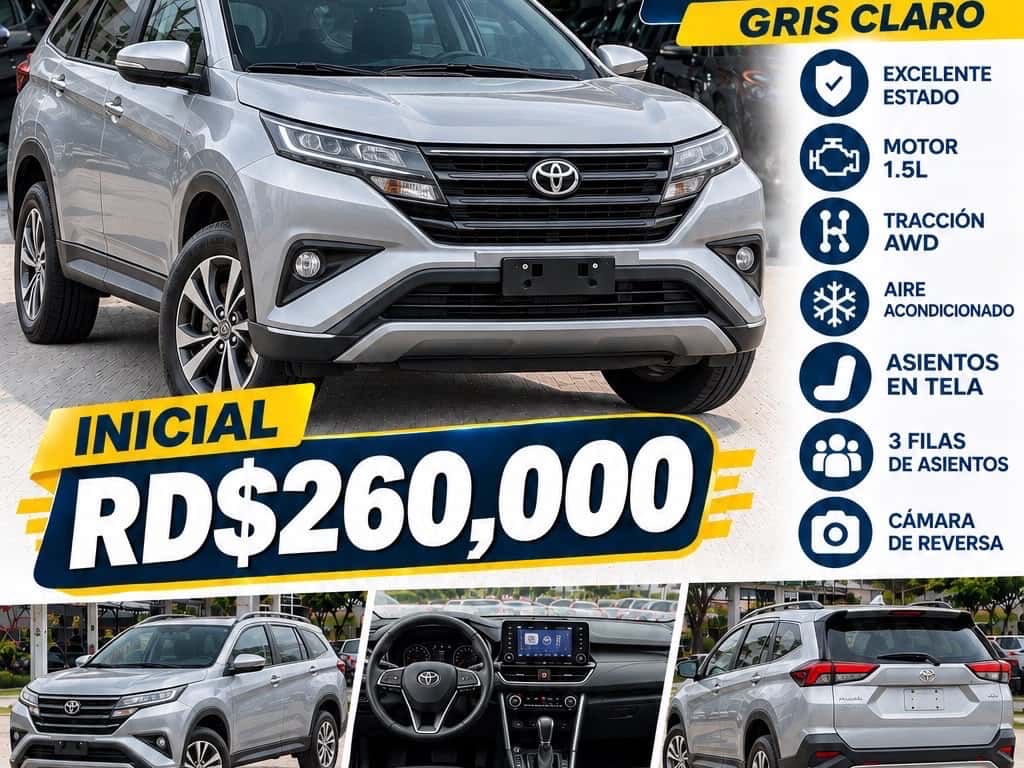 2024 Toyota Rush usado en venta por Johely Motors