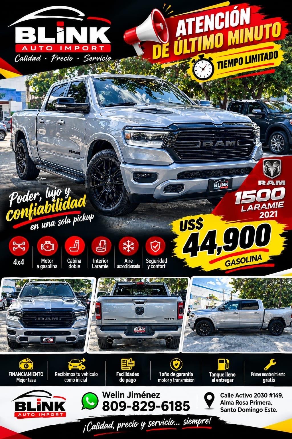 Dodge Ram 700 Bighorn 2021 en venta - vista principal