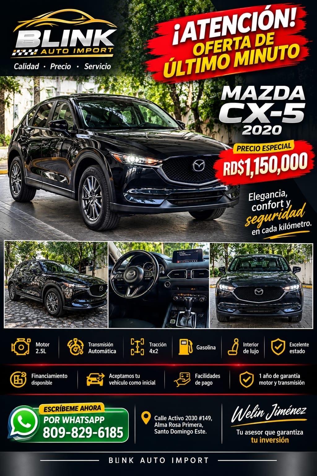 Mazda CX-5 GRAND TOURING 2020 en venta - vista principal
