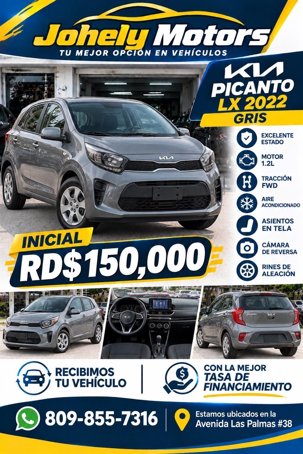 Kia Picanto L X 2022 en venta - vista principal