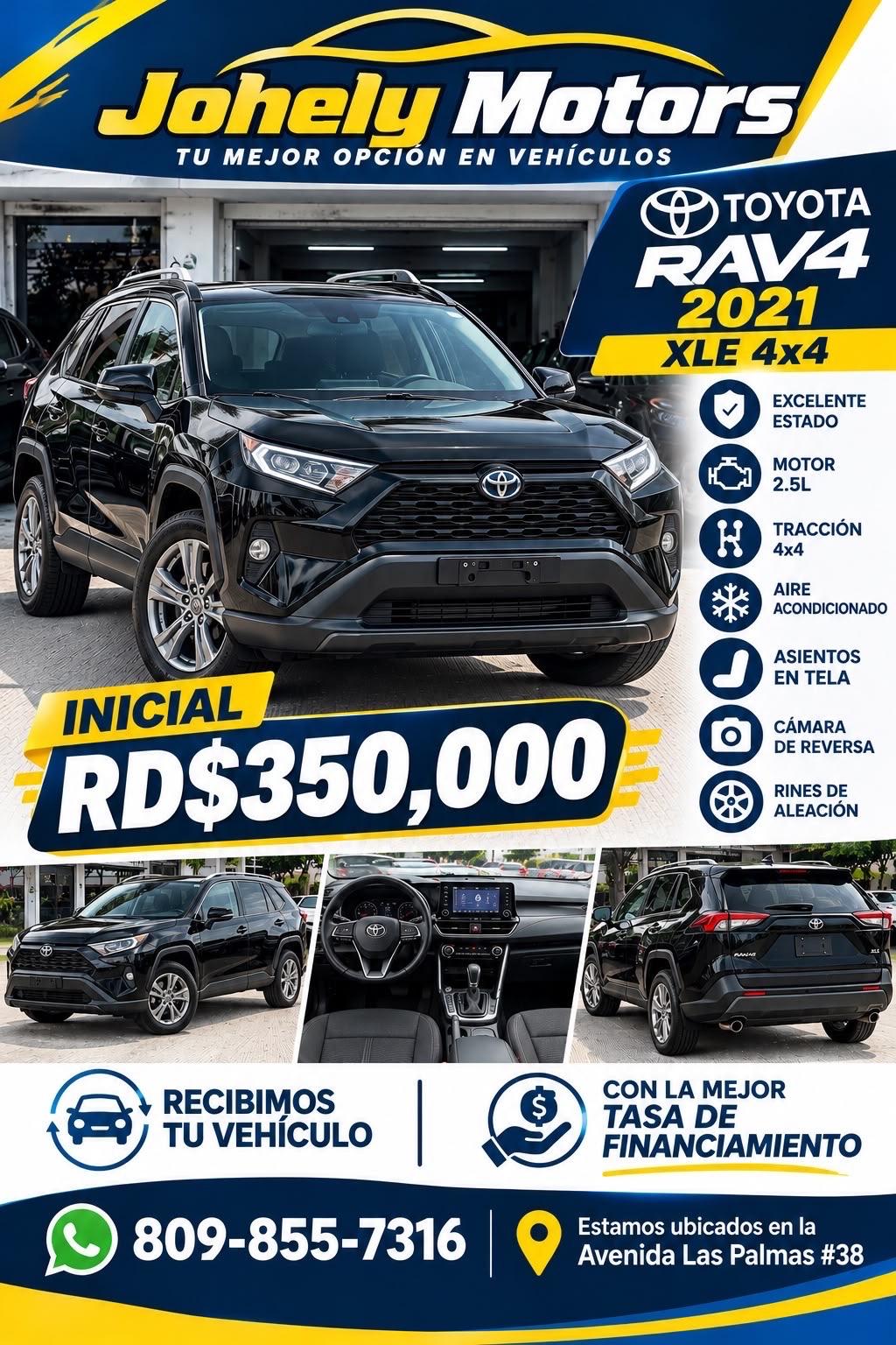 Toyota RAV4 XLE 2021 en venta - vista principal