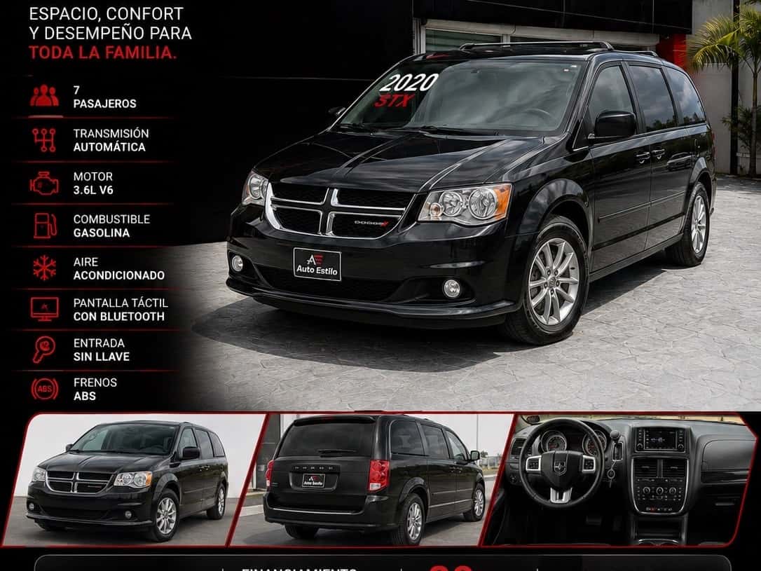 2020 Dodge Grand Caravan SXT usado en venta por AUTO ESTILO