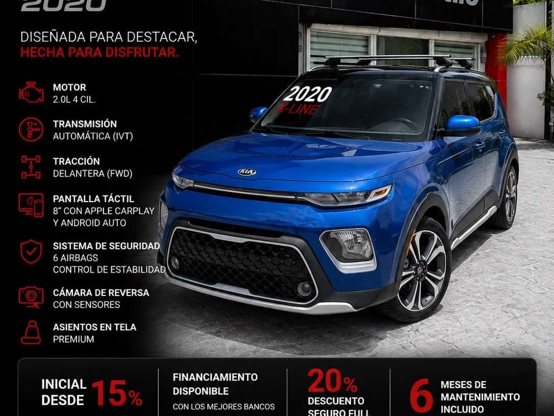 2020 Kia Soul LX, S, X-Line usado en venta por AUTO ESTILO