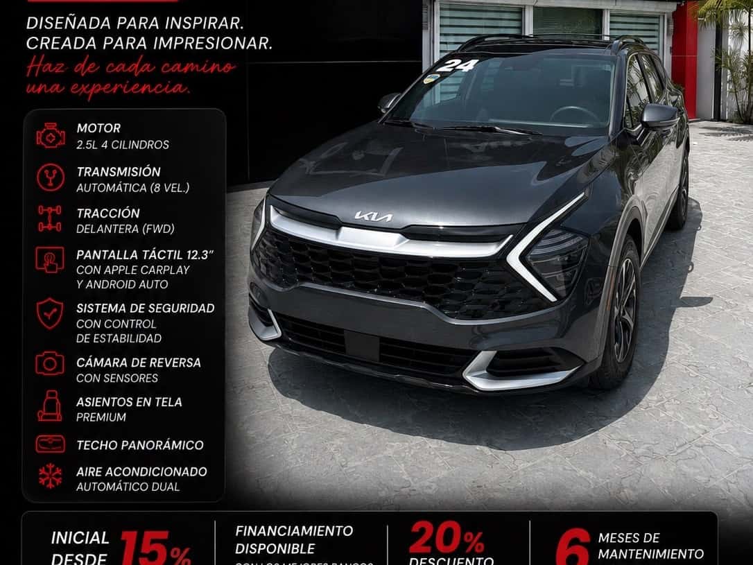 2024 Kia Sportage Luxury usado en venta por AUTO ESTILO