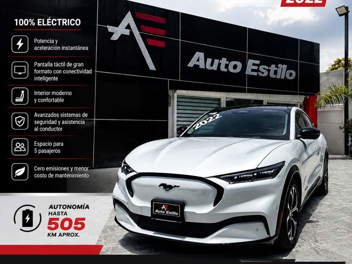 2022 Ford Mustang Mach-E Premium usado en venta por AUTO ESTILO