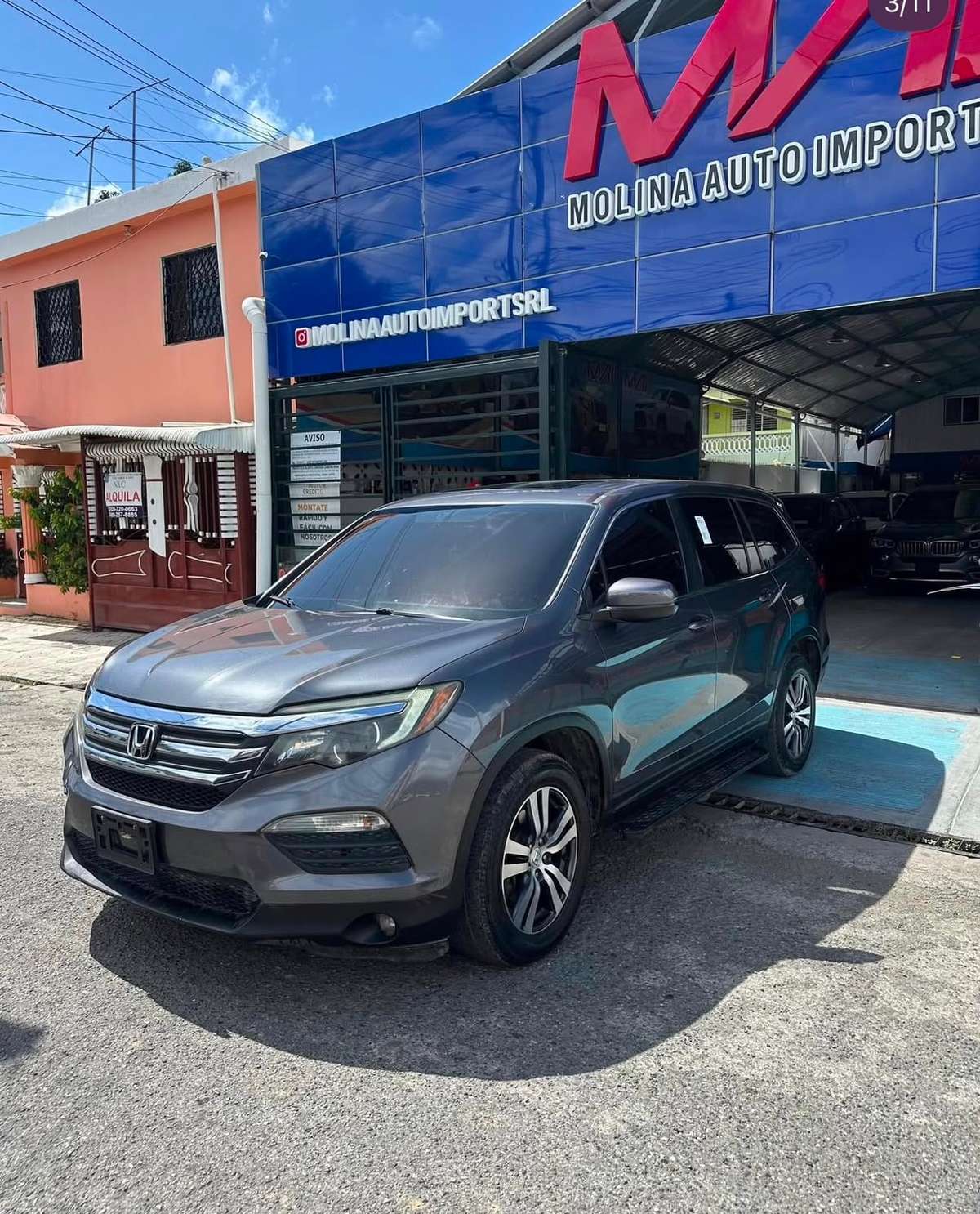 2016 Honda Pilot EXL usado en venta por Molina Auto Import