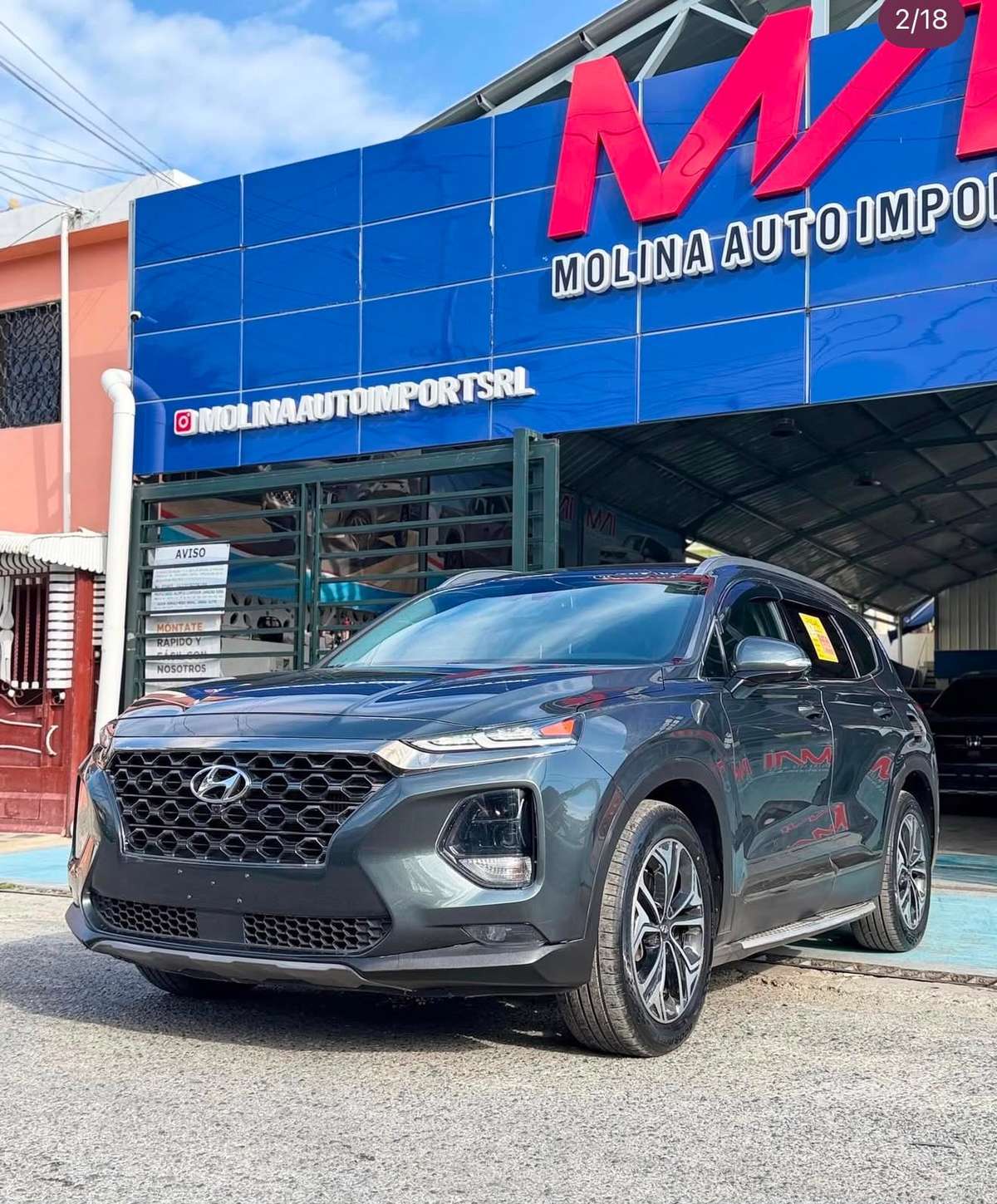2020 Hyundai Santa Fe Limited usado en venta por Molina Auto Import