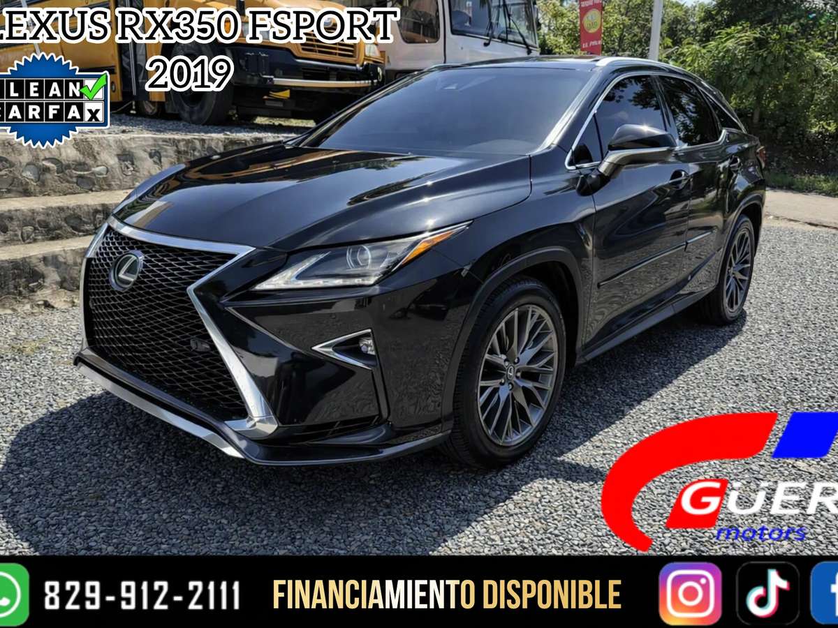 2019 Lexus RX 350 F Sport usado en venta por GUERE MOTORS