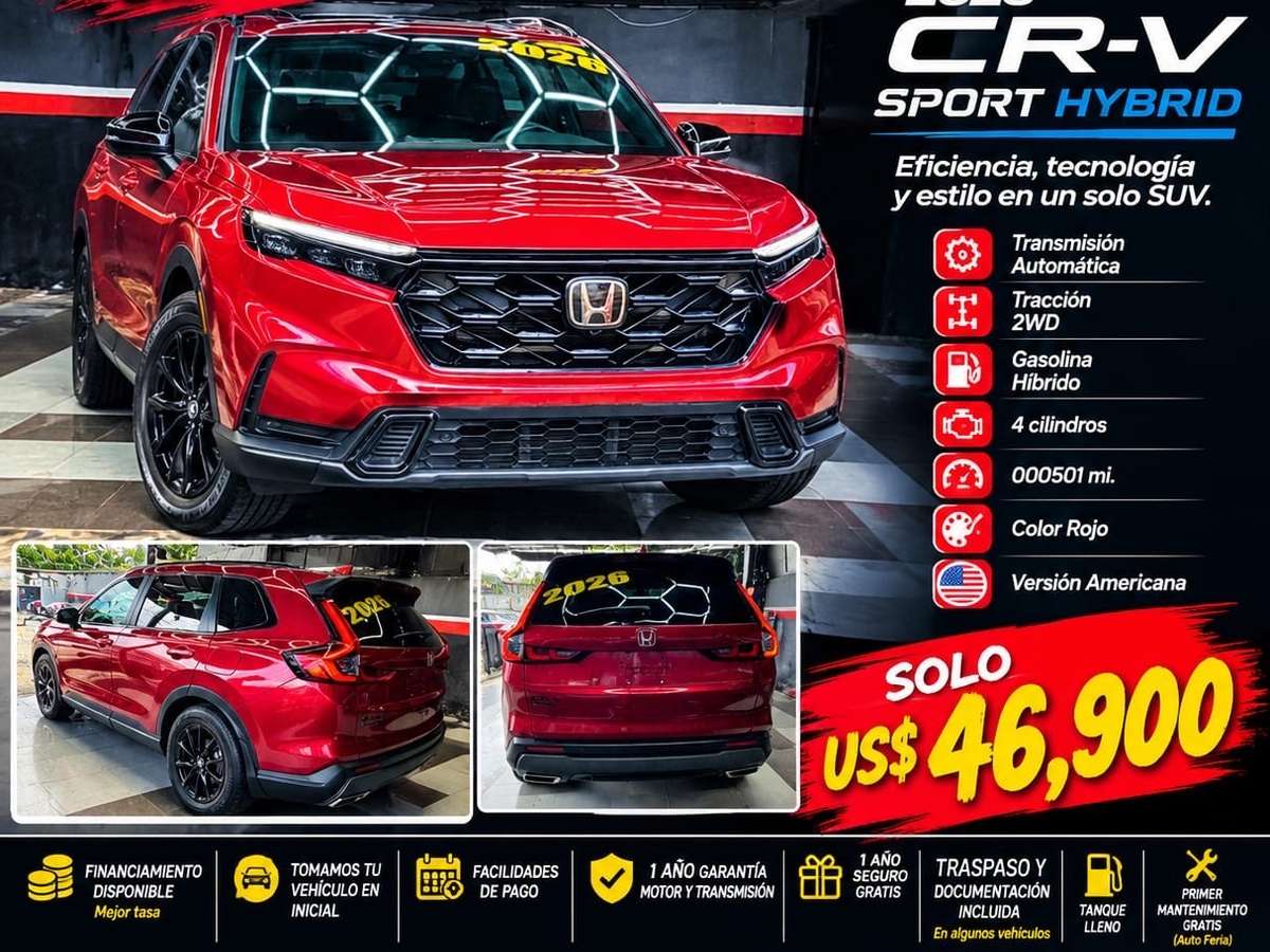 2026 Honda CR-V Sport Hybrid nuevo en venta por Welin Jimenez