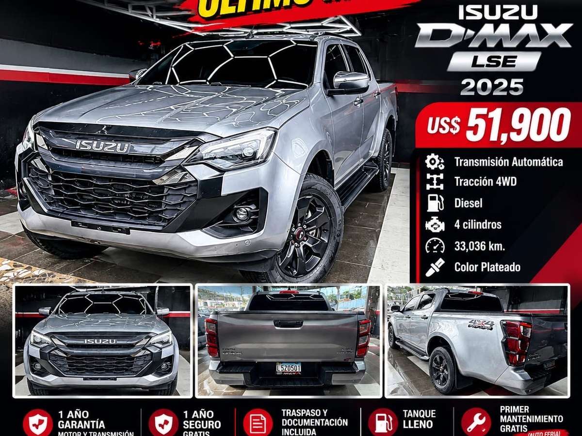 2025 Isuzu DMAX Limited Edition usado en venta por Welin Jimenez