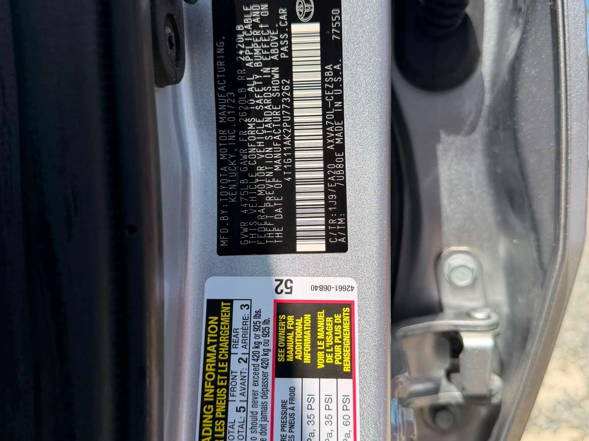 2023 Toyota Camry usado en venta por VPV AUTO IMPORT