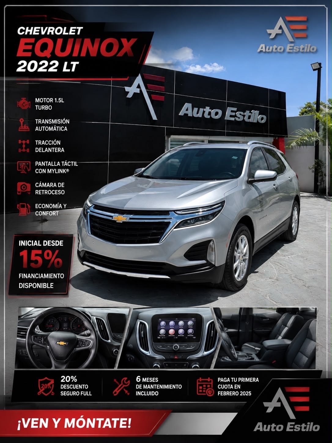 Chevrolet Equinox LT 2022 en venta - vista principal