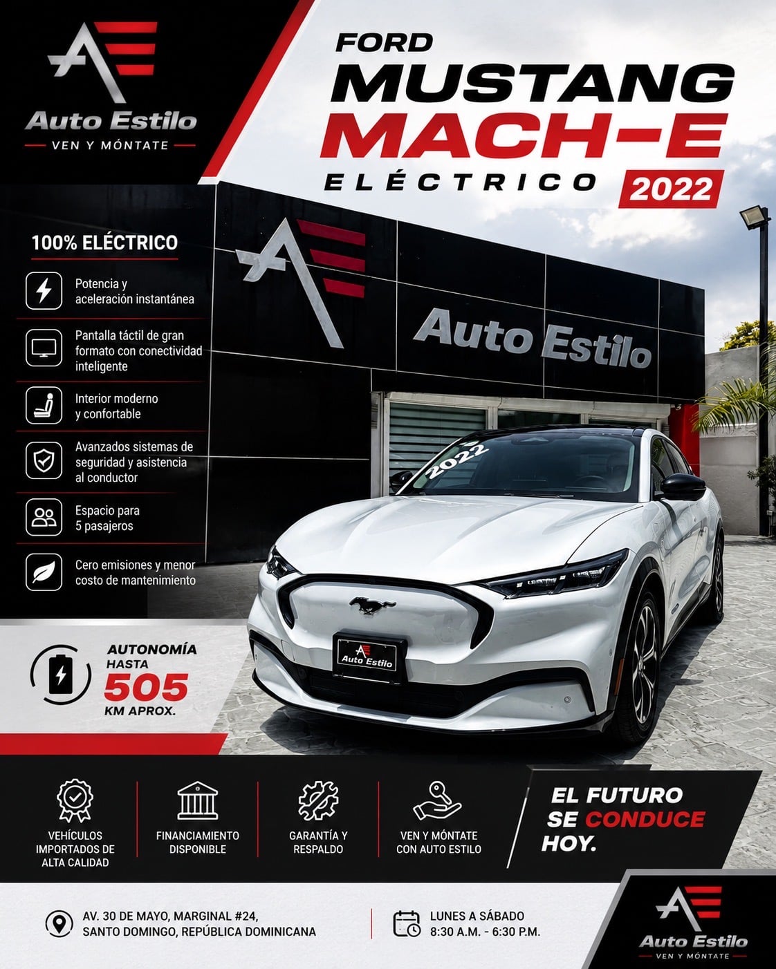 Ford Mustang Mach-E Premium 2022 en venta - vista principal