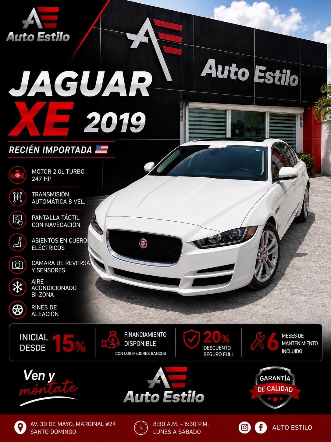 Jaguar XE XE 2018 en venta - vista principal
