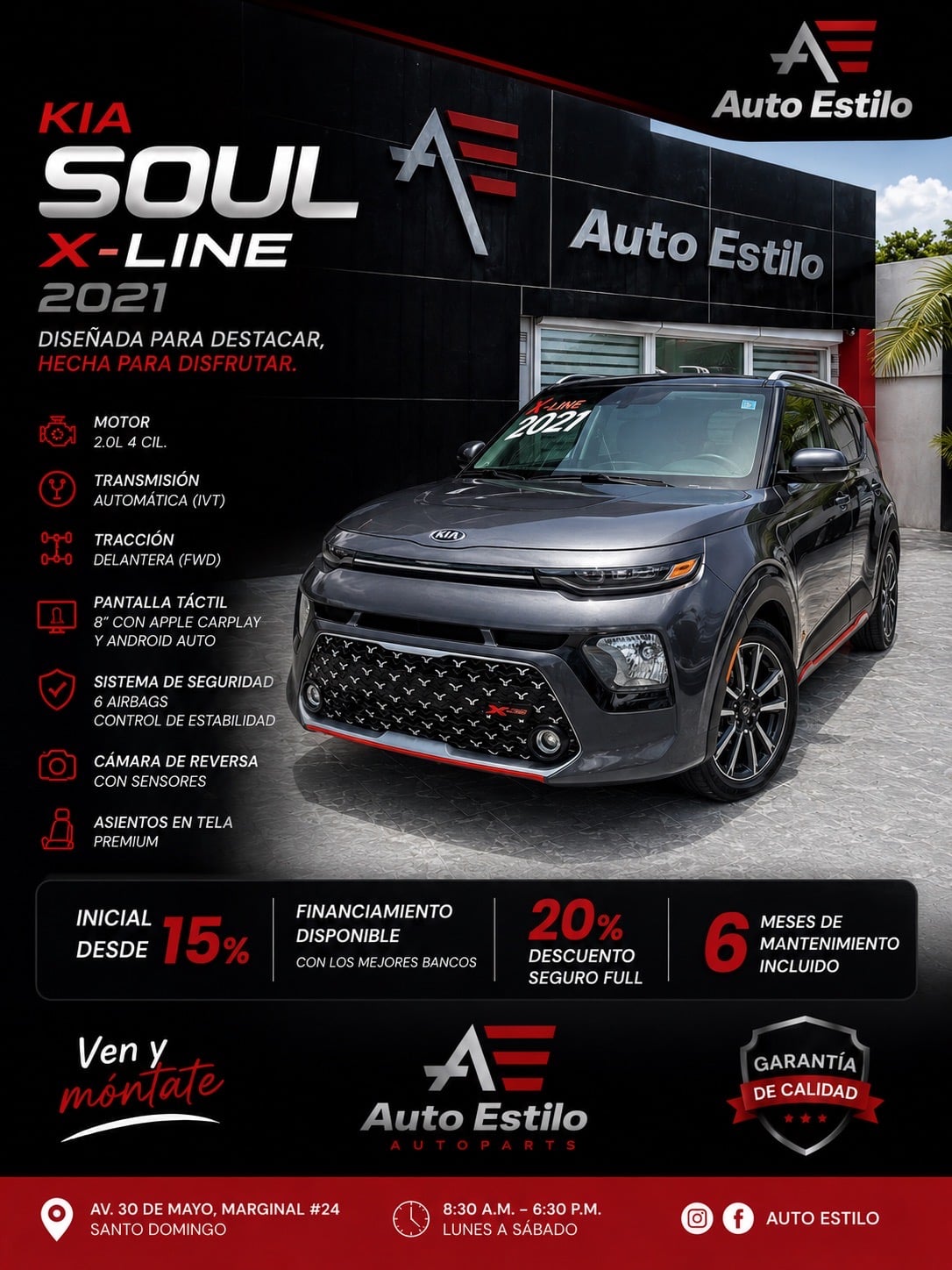 Kia Soul GT Line 2021 en venta - vista principal