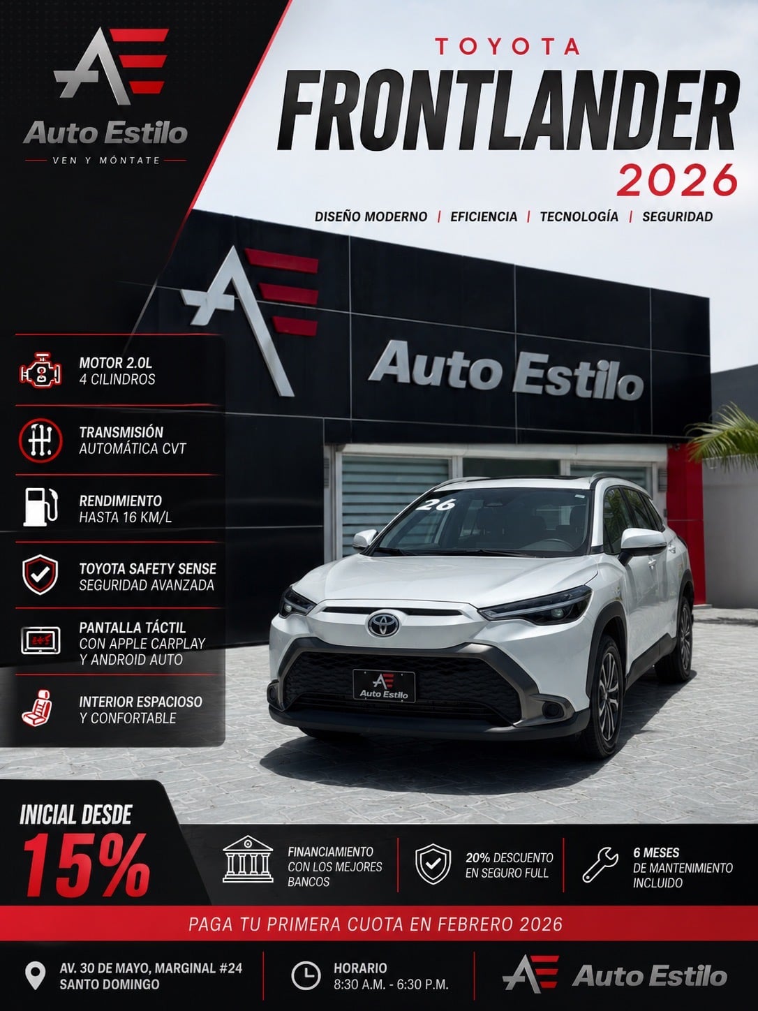 Toyota Frontlander Luxury 2026 en venta - vista principal