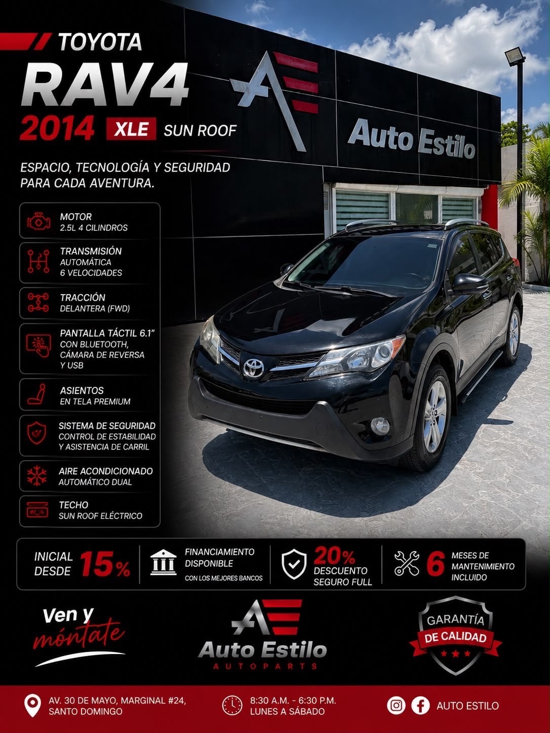 Toyota RAV4 Sports 2014 en venta - vista principal