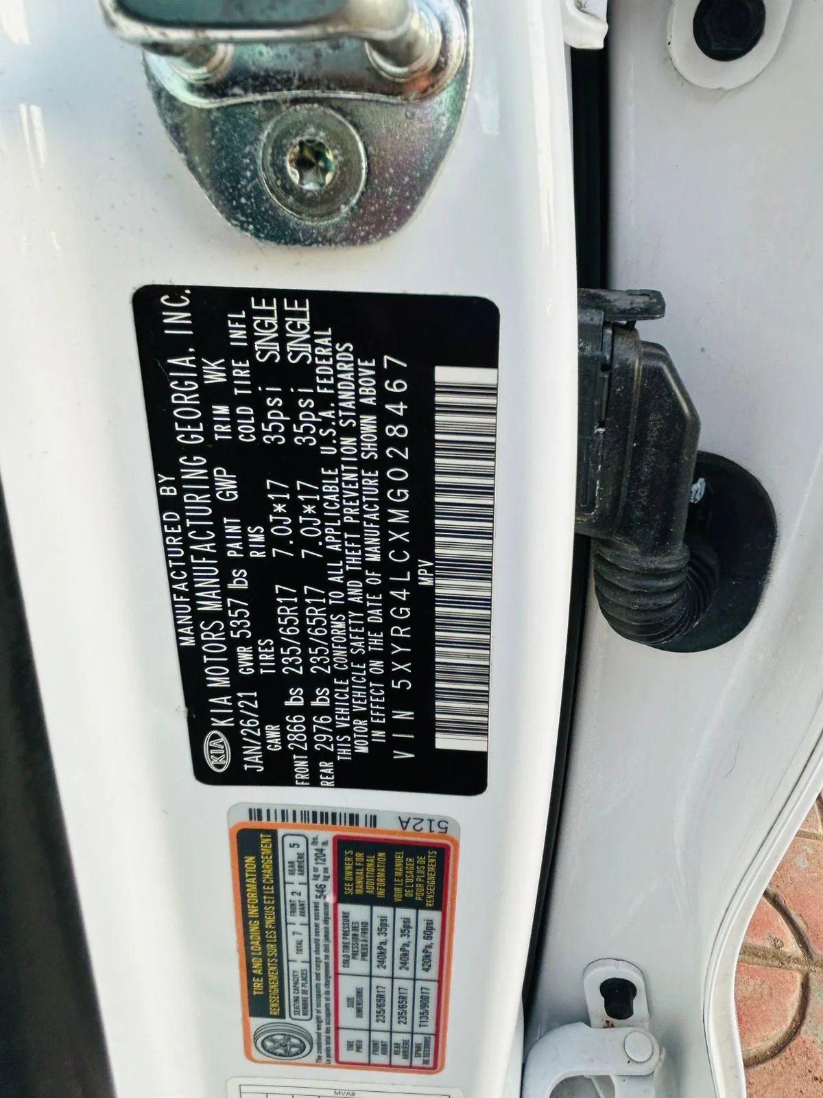 Kia Sorento LX 2021 - foto 12 de 12
