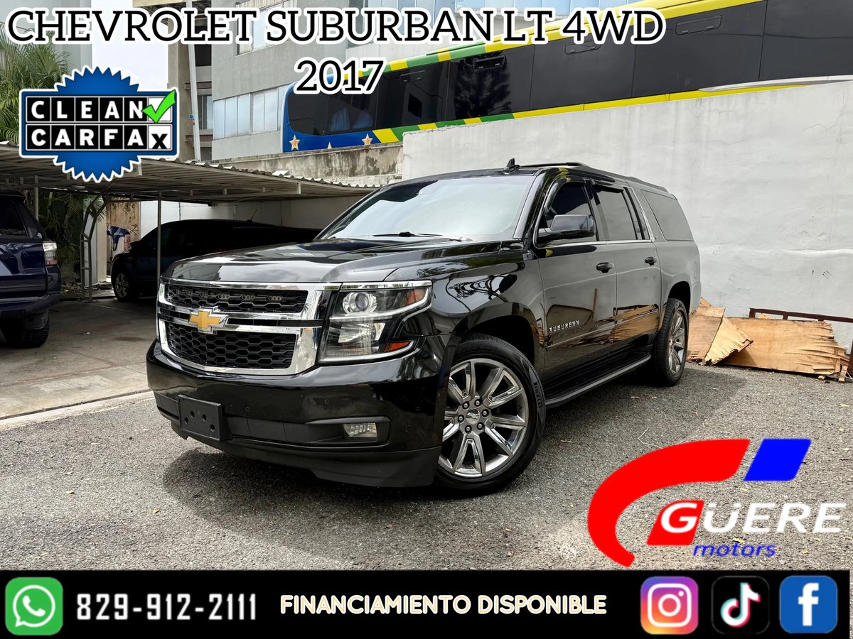 Chevrolet Suburban LT 2017 en venta - vista principal