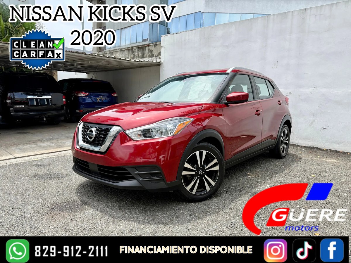 Nissan Kicks SV 2020 en venta - vista principal
