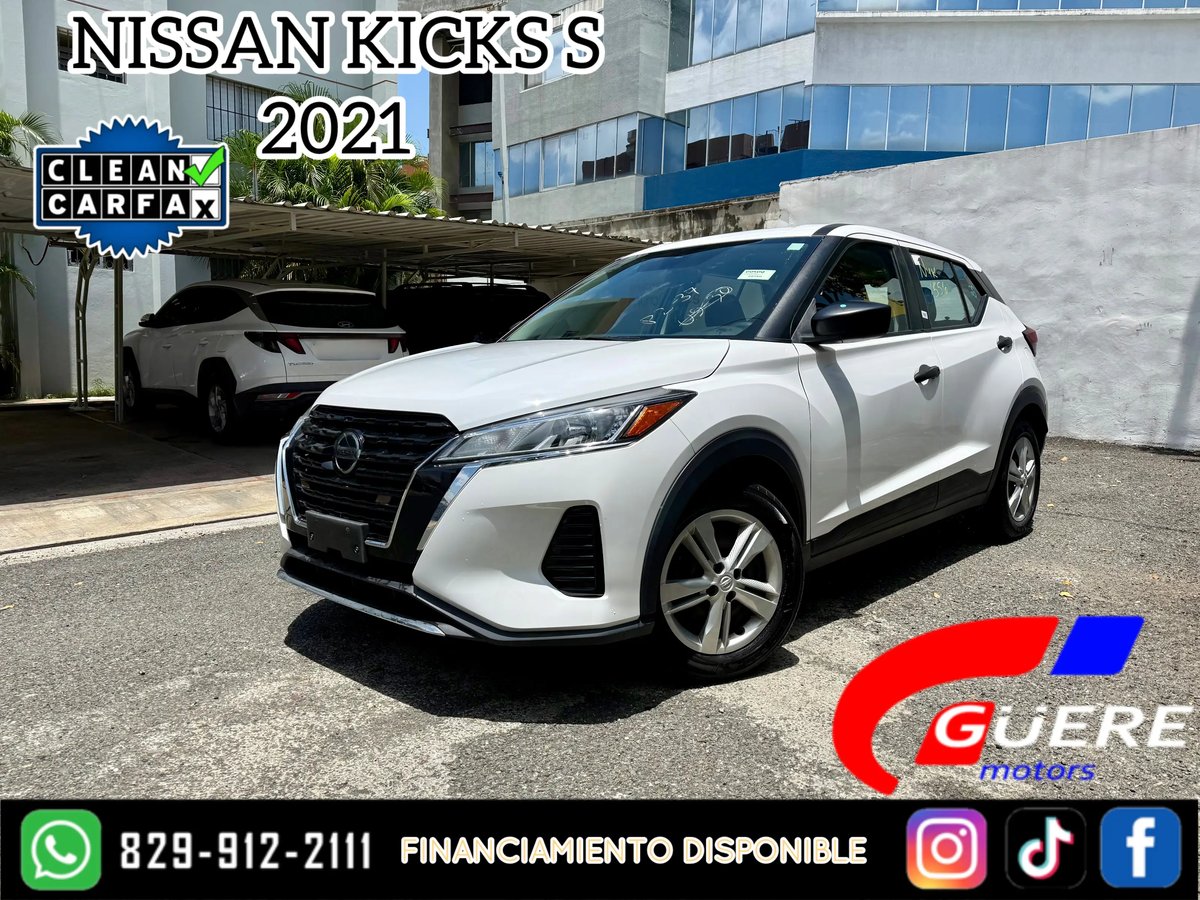 Nissan Kicks SV 2021 en venta - vista principal