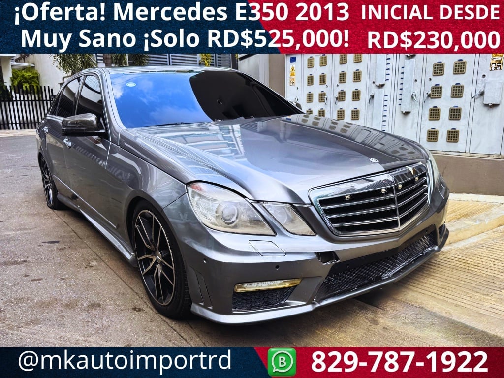 Mercedes Benz E 350 4 MATIC 2013 en venta - vista principal
