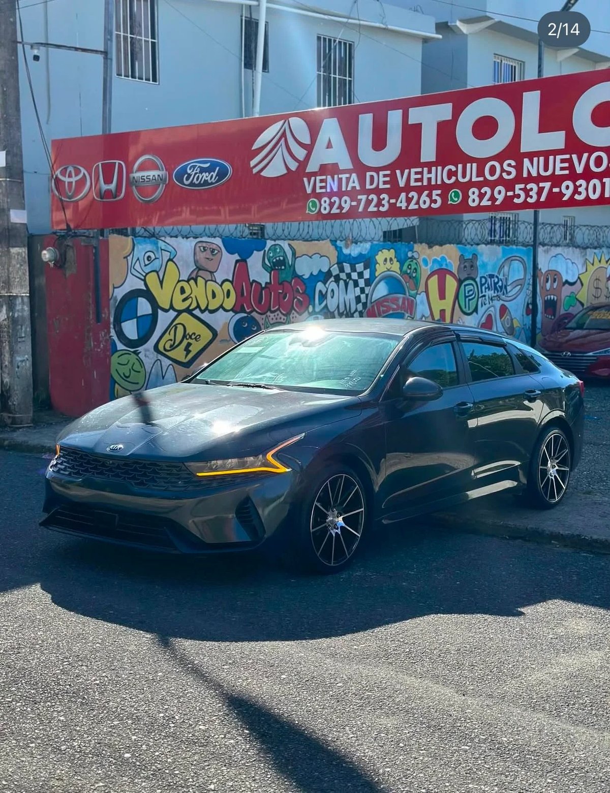 Kia K-5 EX 2021 en venta - vista principal