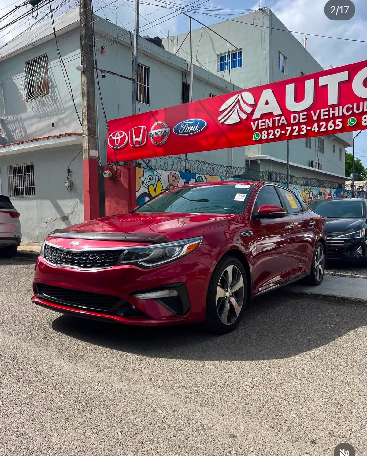 Kia Optima S 2020 en venta - vista principal