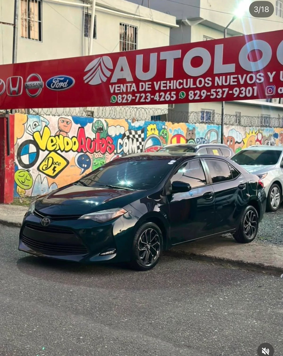 Toyota Corolla LE 2018 en venta - vista principal