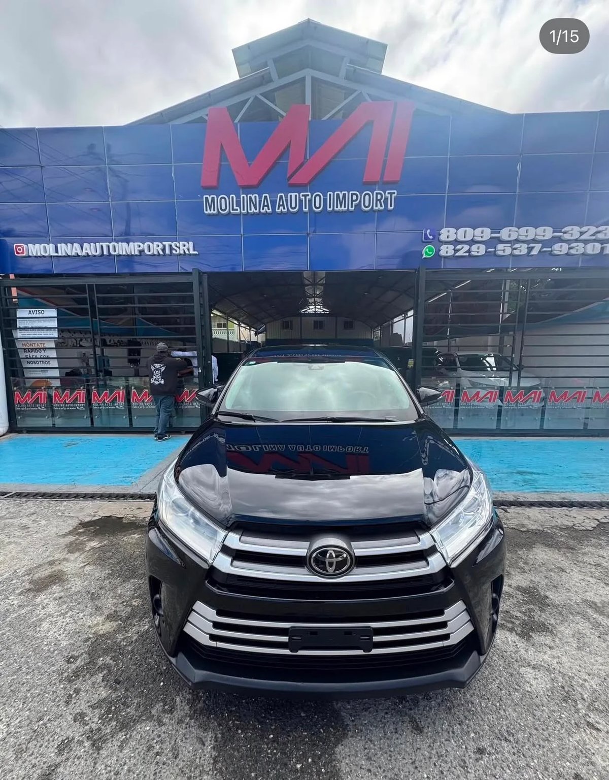 Toyota Highlander LE 2019 - foto 2 de 5