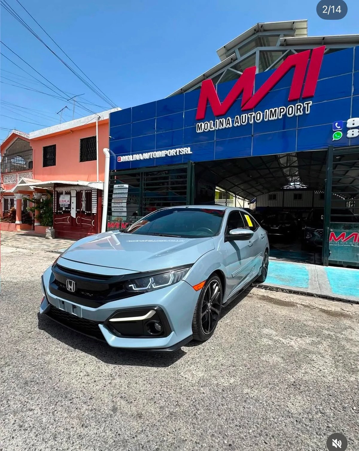 Honda Civic Hatchback 2021 en venta - vista principal