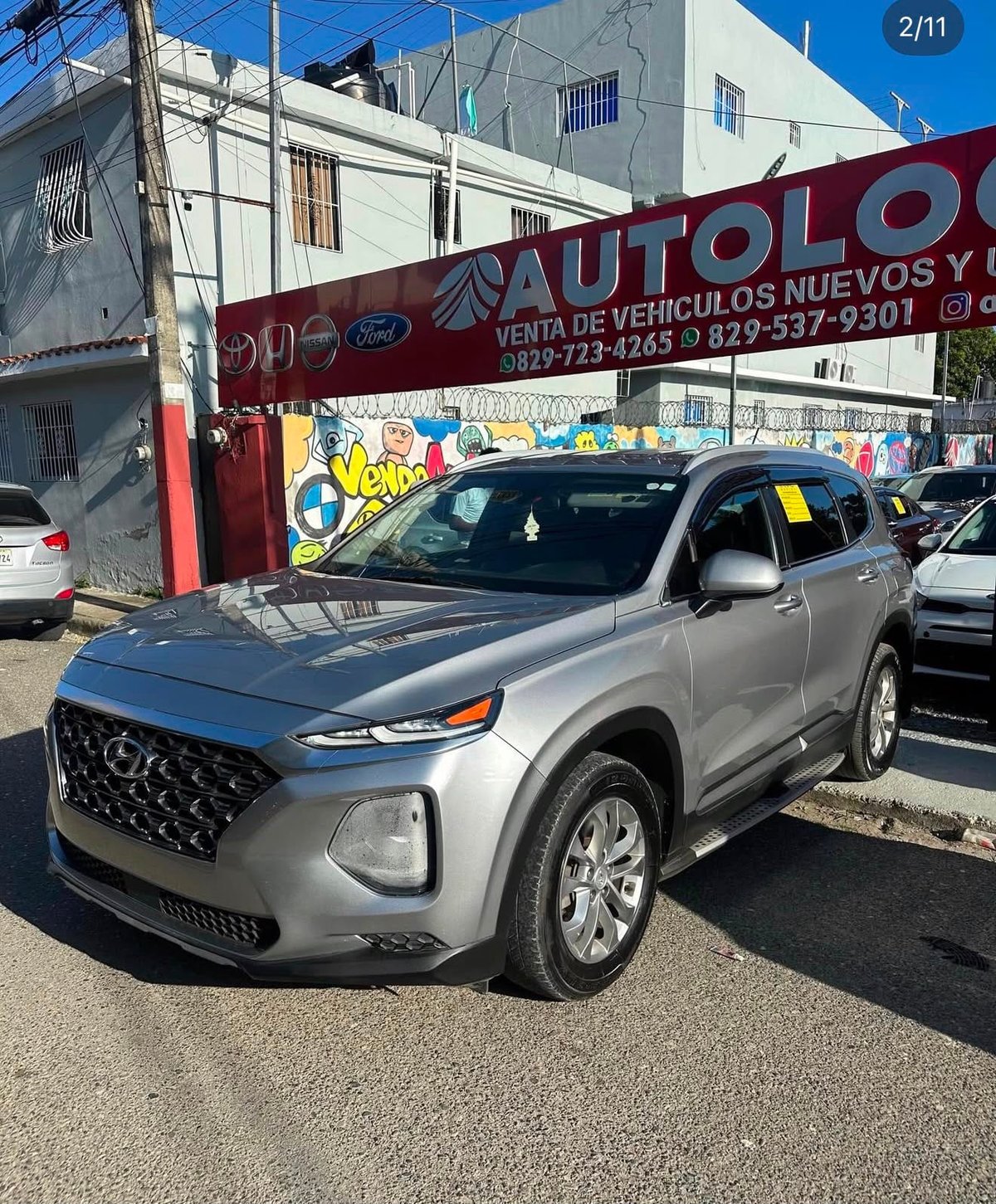 Hyundai Santa Fe SE 2020 en venta - vista principal