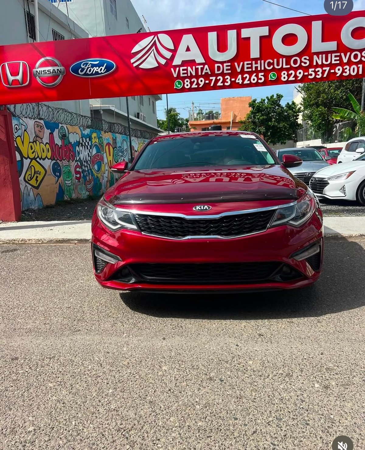 Kia Optima S 2020 en venta - vista principal