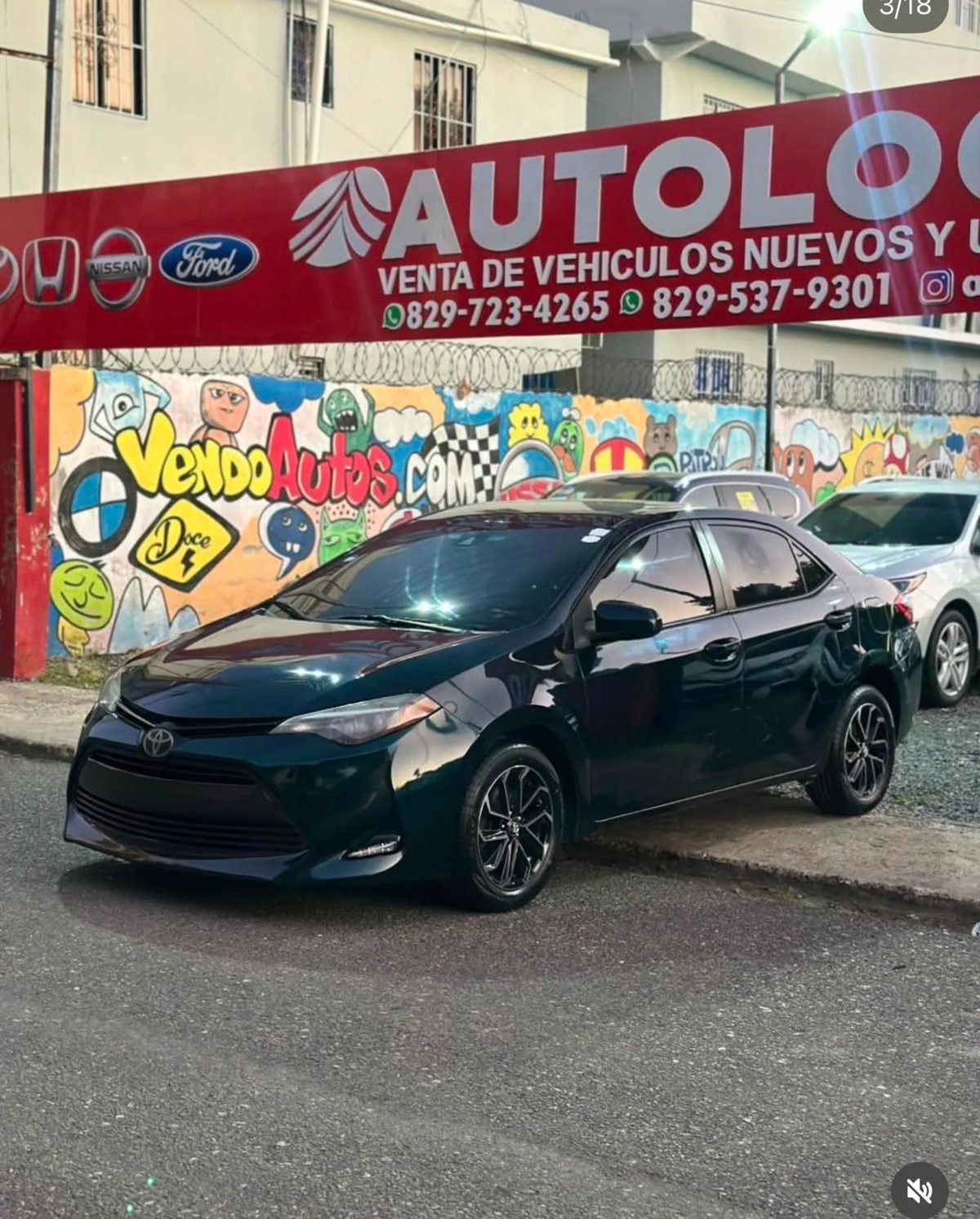 Toyota Corolla LE 2018 en venta - vista principal