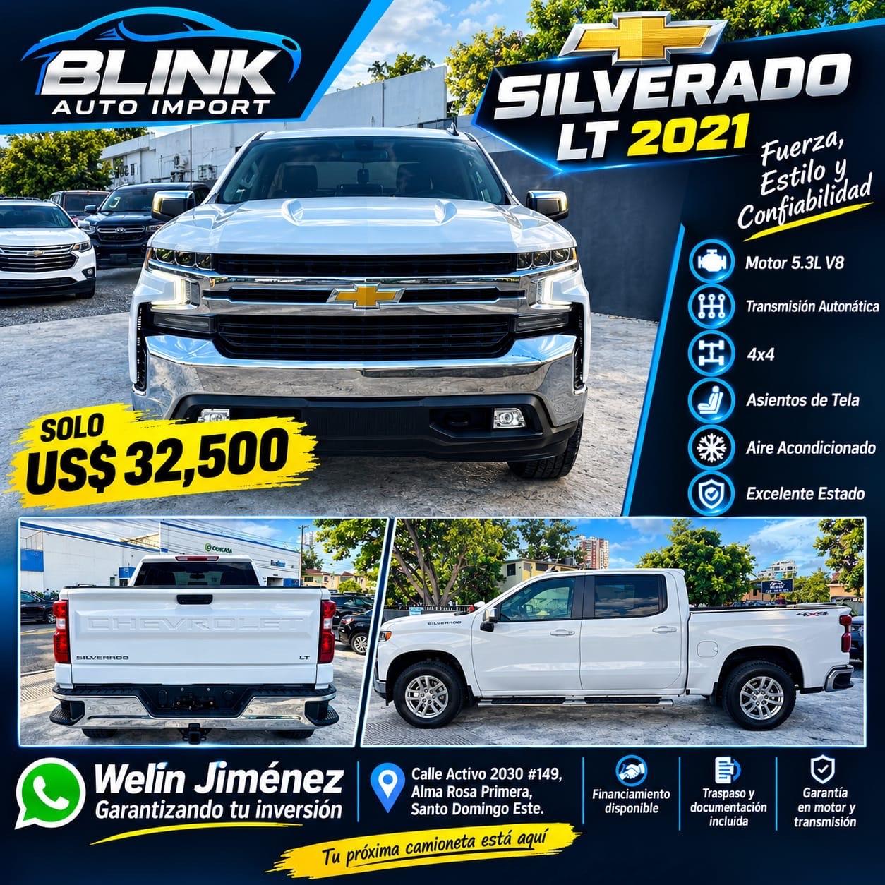 Chevrolet Silverado 1500 LT 2021 en venta - vista principal