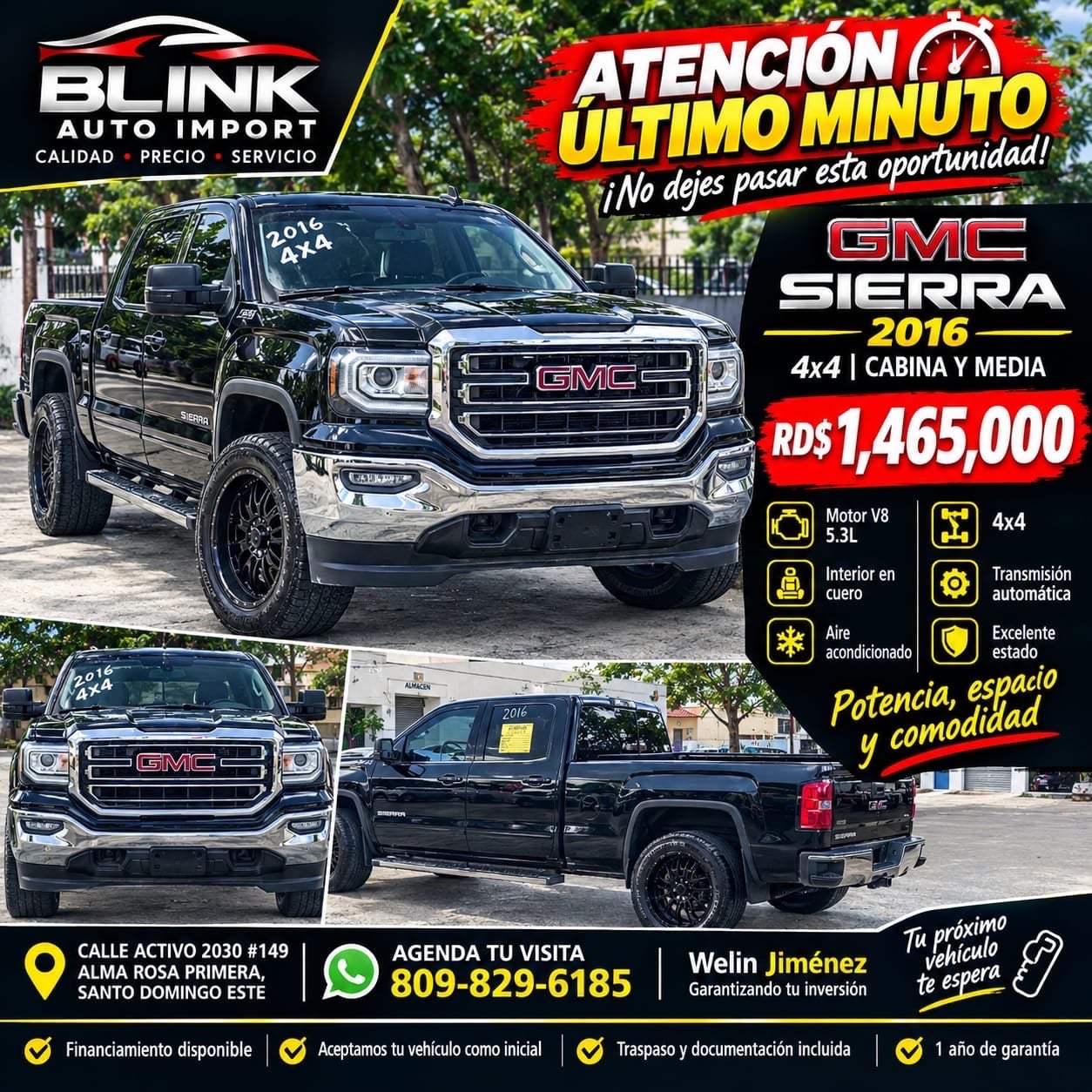 GMC Sierra 1500 SLT 2016 en venta - vista principal