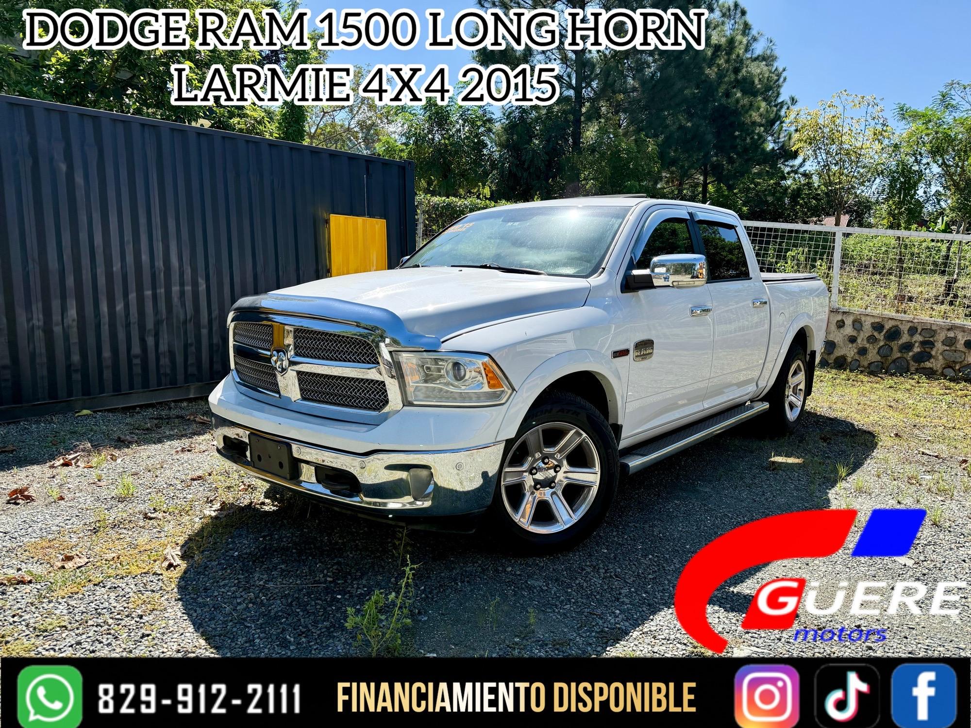 Dodge Ram Laramie Longhorn 2015 en venta - vista principal
