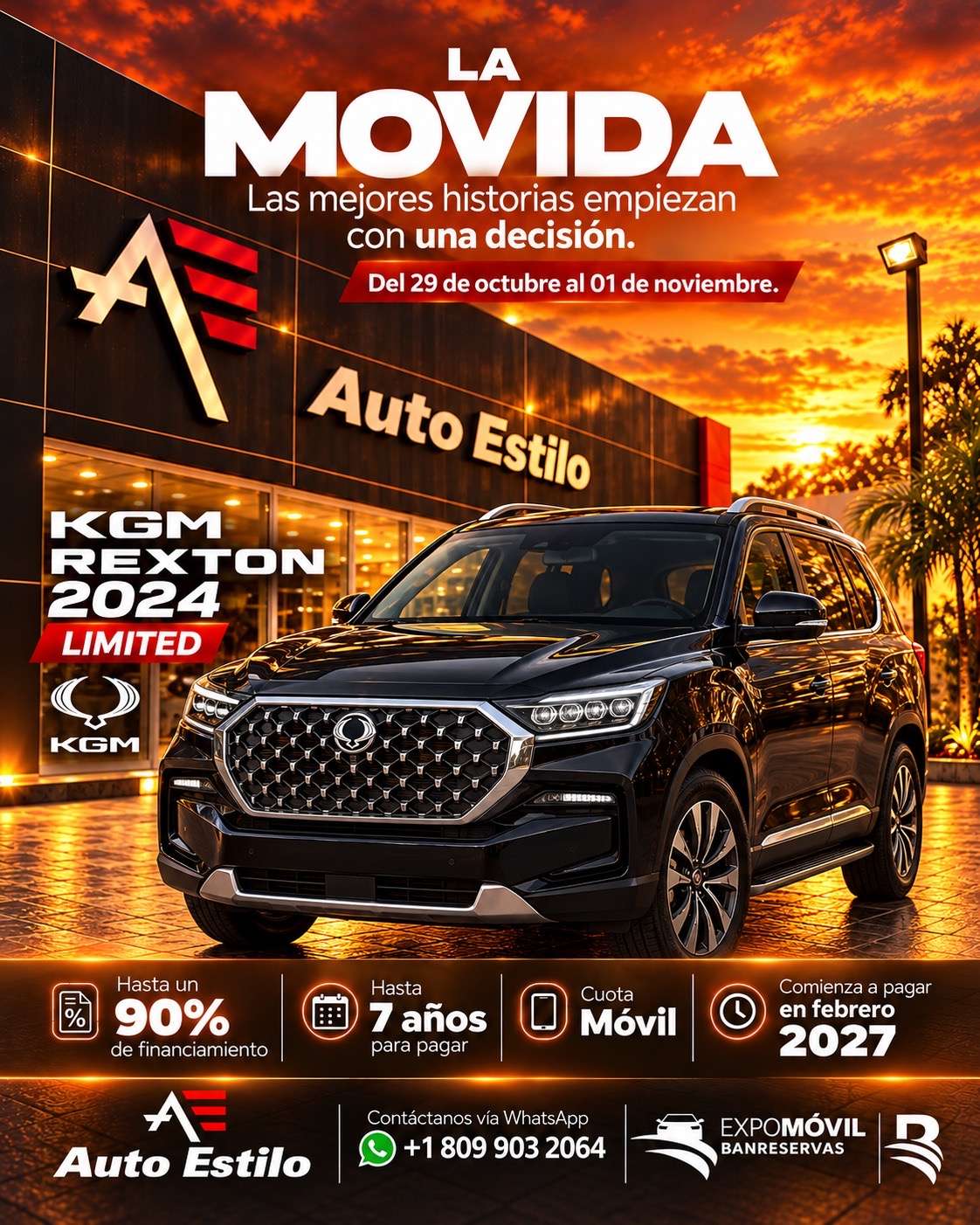 2024 KGM Rexton LIMITED usado en venta por AUTO ESTILO