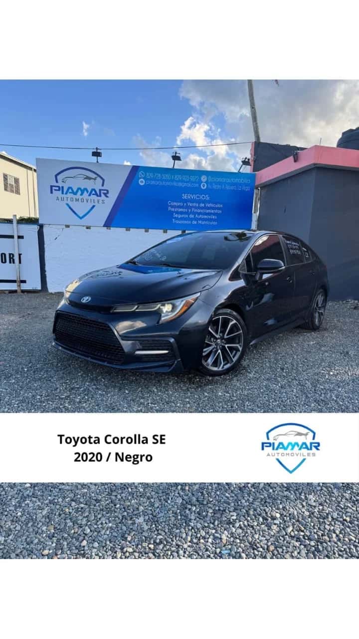 2020 Toyota Corolla SE usado en venta por Piamar Automóviles