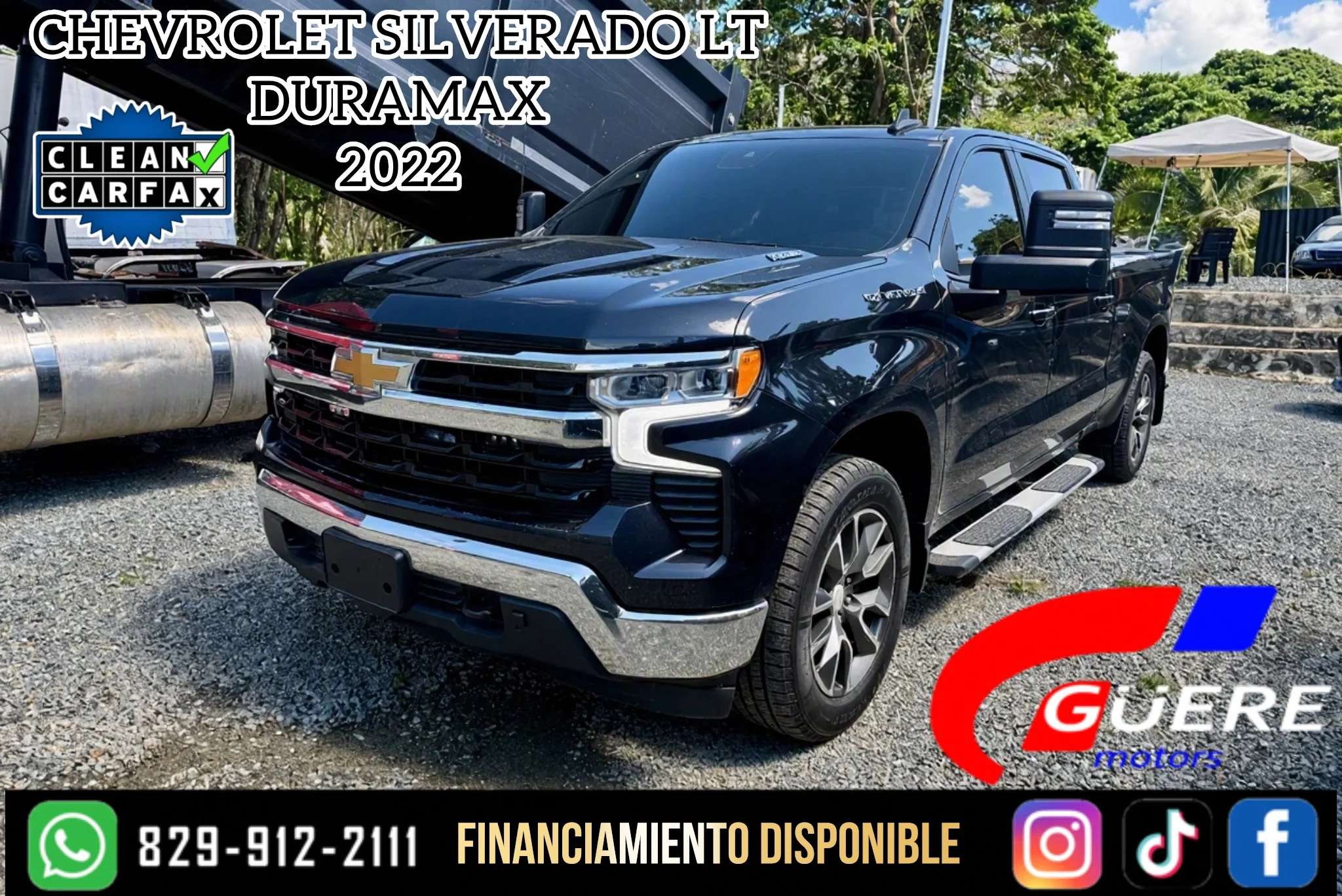 2022 Chevrolet Silverado LT DURAMAX usado en venta por GUERE MOTORS