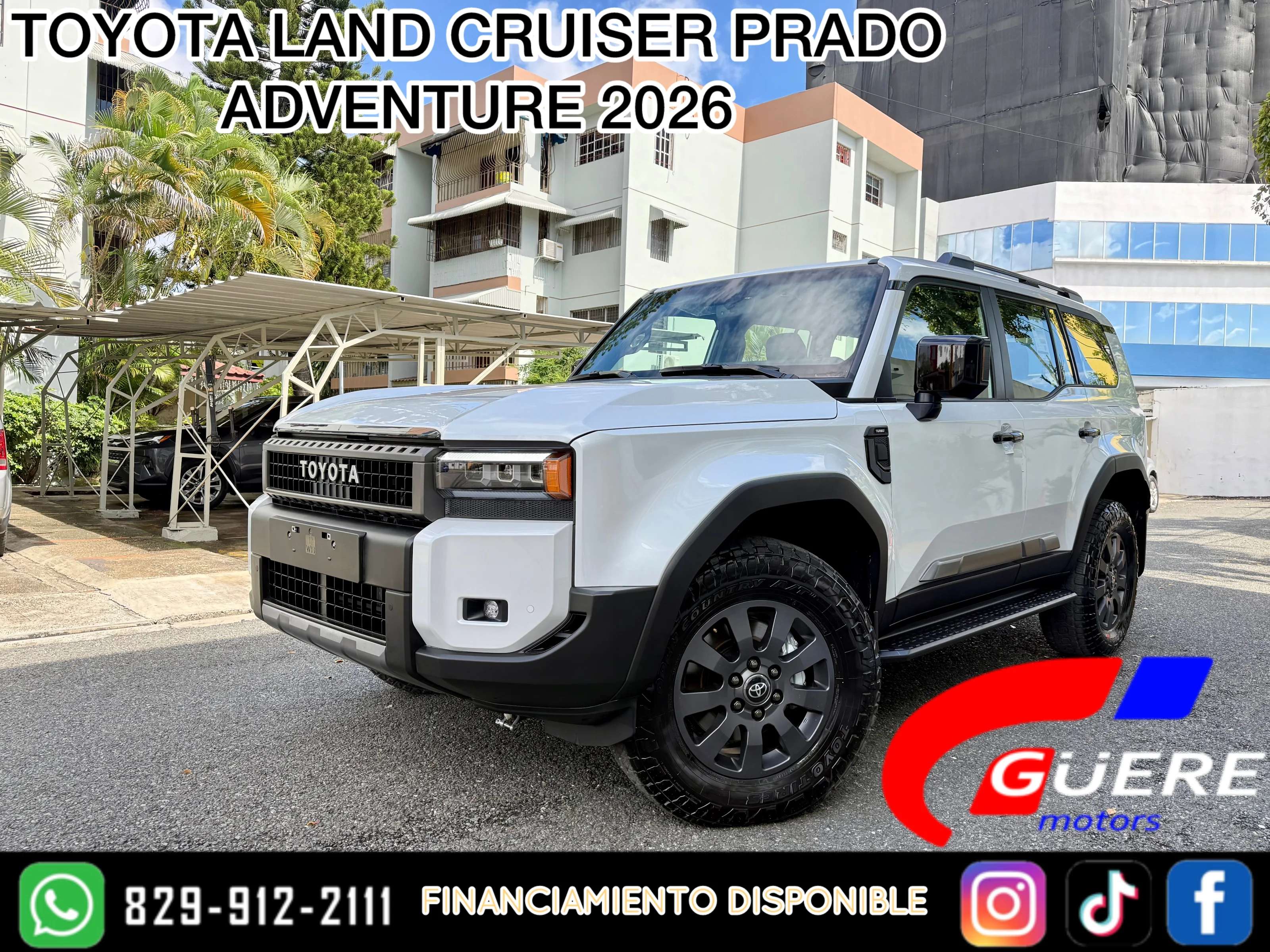 2026 Toyota Land Cruiser Prado Adventure nuevo en venta por GUERE MOTORS