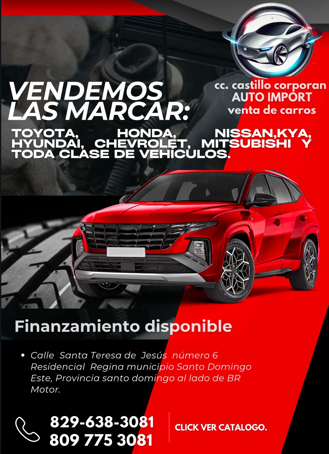 Logo de CC CASTILLO CORPORAN AUTO IMPORT