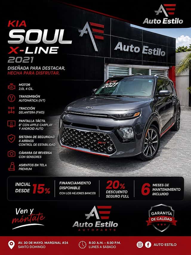 2021 Kia Soul GT Line usado en venta por AUTO ESTILO