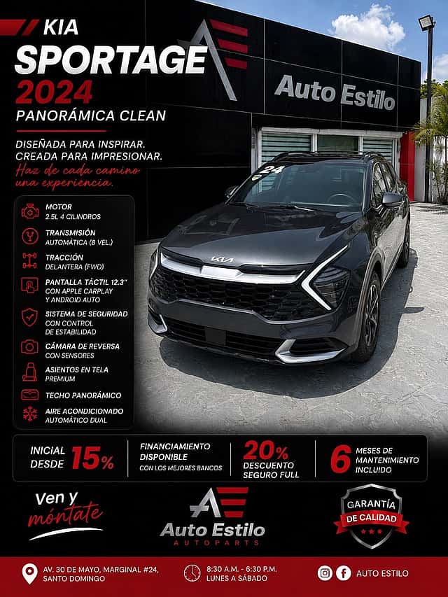 2024 Kia Sportage Luxury usado en venta por AUTO ESTILO