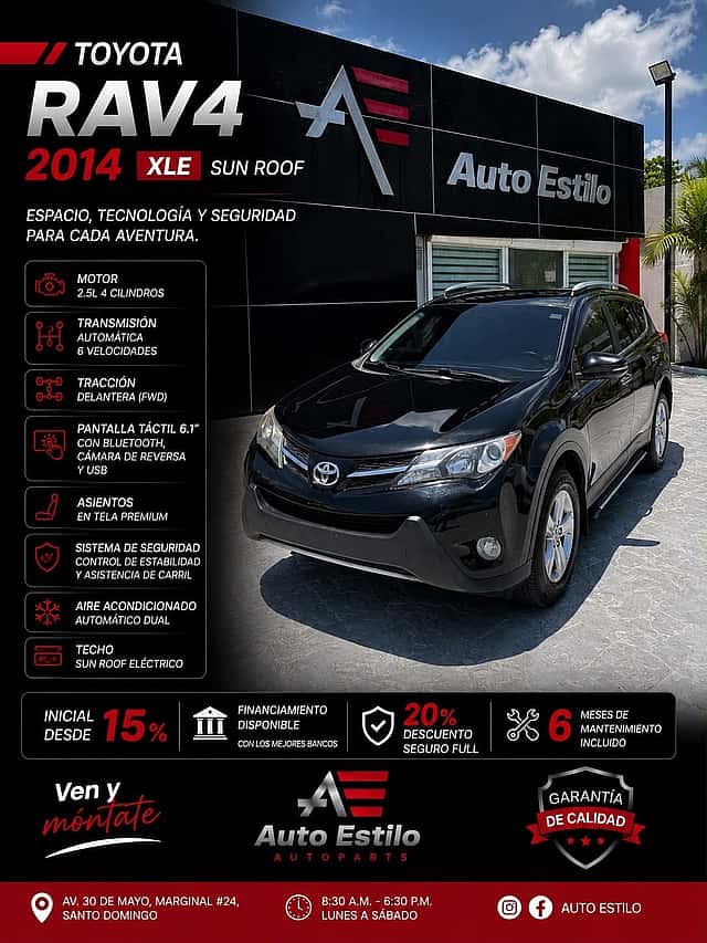 2014 Toyota RAV4 Sports usado en venta por AUTO ESTILO