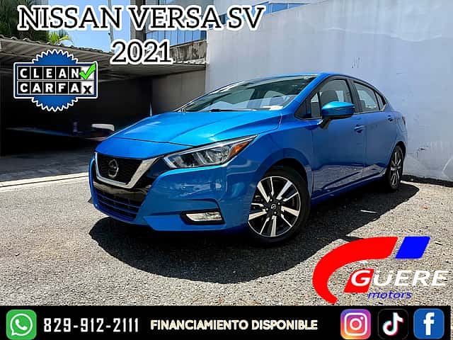 2021 Nissan Versa SV usado en venta por GUERE MOTORS