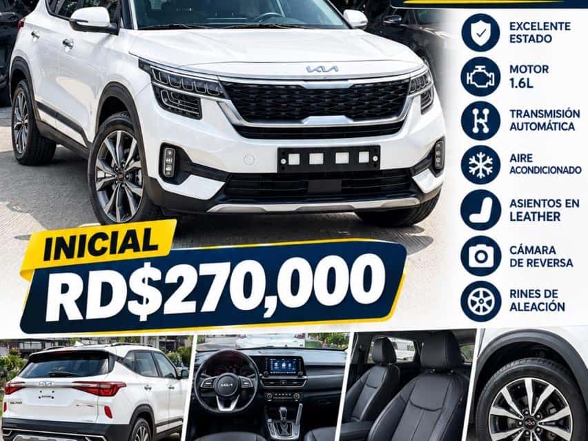 2023 Kia Seltos S Turbo usado en venta por Johely Motors
